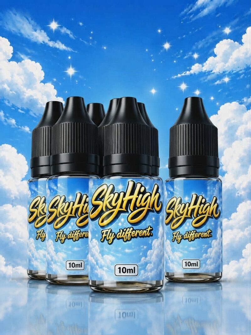 Pack 6 flacons SkyHigh 10 ml